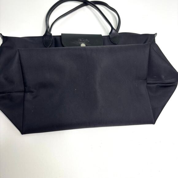 Longchamp Le Pilage Shoulder Large Tote Bag Black - Picture 11 of 12